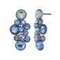Preview: Blue/purple - Water Cascade earrings - Konplott